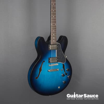 Gibson ES-335 DOT Blue Burst 2017 Used (Cod. 1453UG) image 6