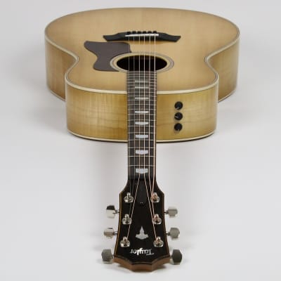 Taylor 618e V Class Grand Orchestra Acoustic-Electric Guitar - Antique Blonde 2021 w/OHSC image 5