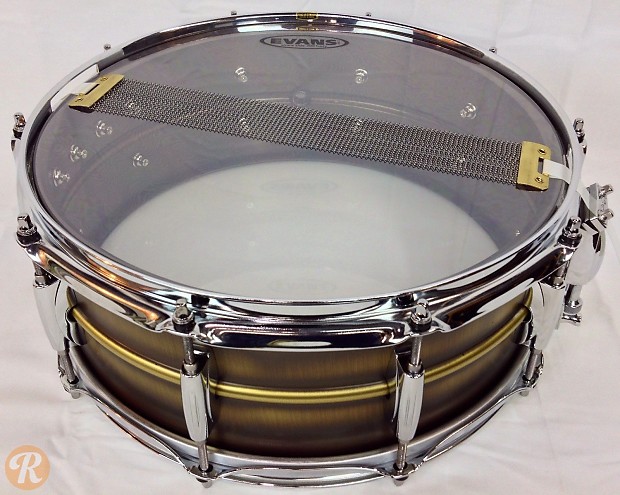 Gretsch 5.5x14 Gold Series Brushed Brass Snare image 3