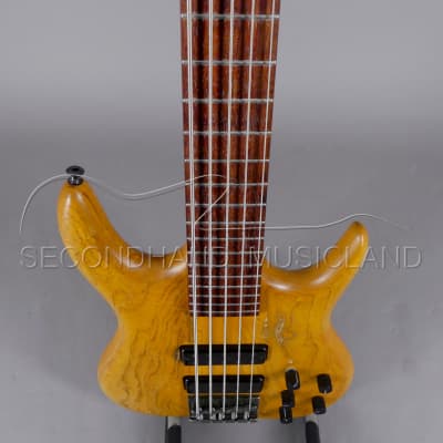 Ken Smith 1995  Ken Smith  CR5MA 5 String Bass ex Werner Kopal BAP 1995 - natur image 4