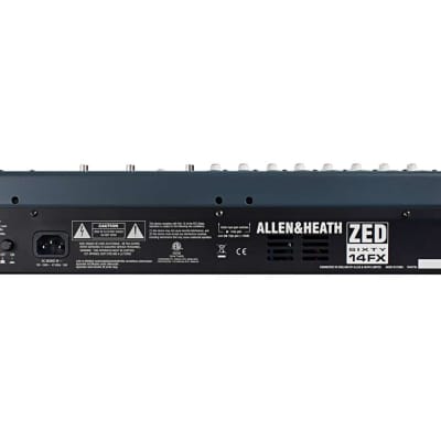 Allen & Heath ZED60-14FX 14-Channel Mixer With USB image 3