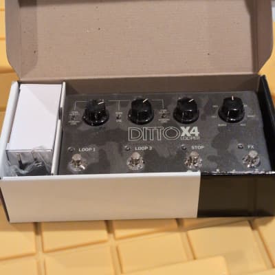 Reverb.com listing, price, conditions, and images for tc-electronic-ditto-x4-looper