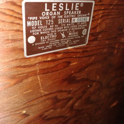 Jensen Leslie 12 inch speaker 70's - Black SPEAKER ONLY image 8