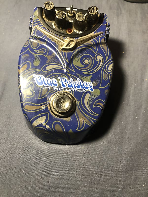 【超レア】Danelectro Blue Paisley Pure Drive Metal to the Pedal!! Danelectro Blue Paisley Pure Drive