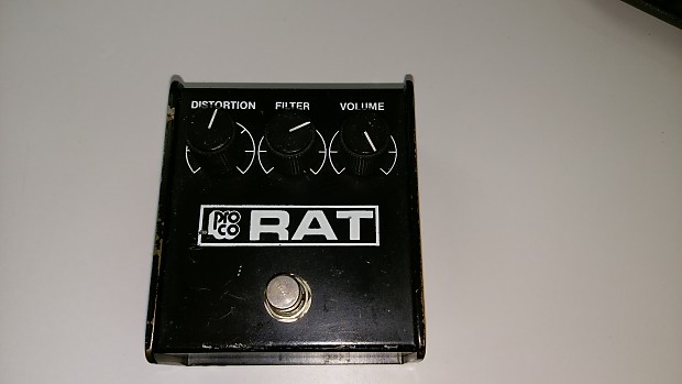 ProCo RAT mid-80s Blackface | Reverb