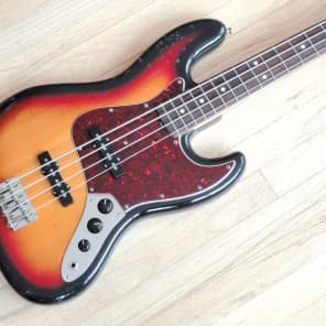 2002 Fender CIJ Jazz Bass Candy Apple Red | The Music Zoo