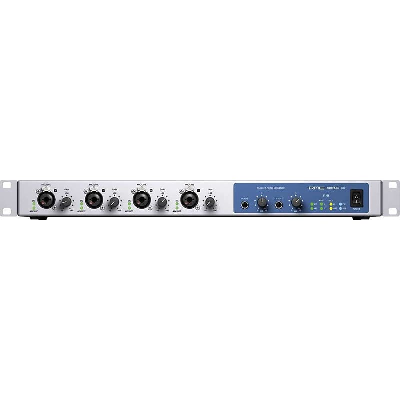 RME Fireface 802 - 60-Channel USB & Firewire Audio Interface, 24 Bit / 192  kHz