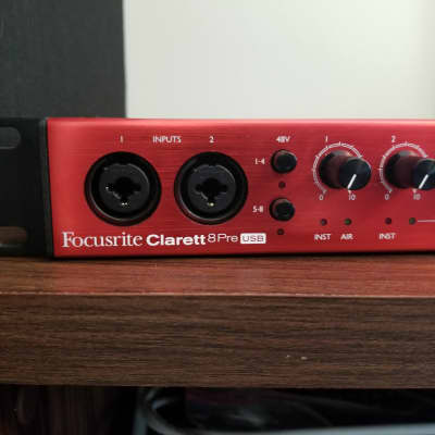 Focusrite Clarett 8Pre USB Audio Interface | Reverb