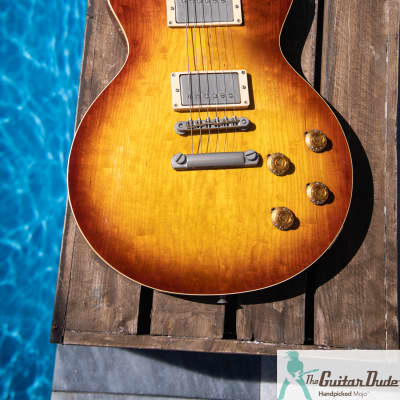 1980 Tokai LS-80 (LS80) - Love Rock - Thin Nitro Iced Tea Sunburst 