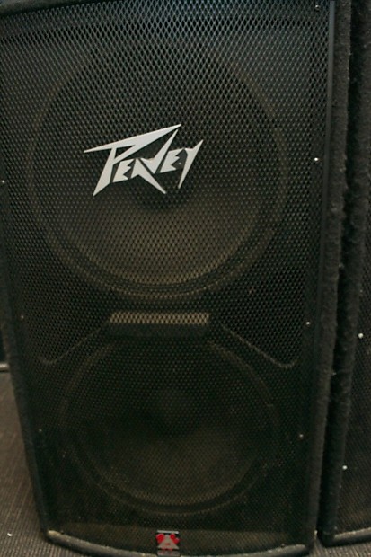 Peavey TLS-4 3-Way Stage Speakers Black