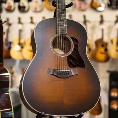 Taylor AD27 Flame Top Acoustic Guitar with Aerocase - Demo image 2