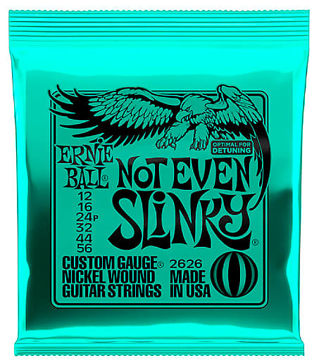 Ernie Ball Guitar Strings Not Even Slinky 12-56 Nickel Wound Electric 2626 image 1