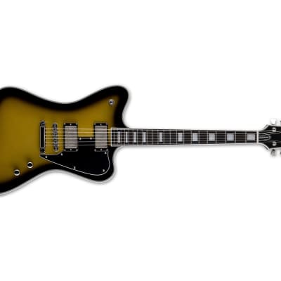 ESP LTD Sparrowhawk Bill Kelliher Signature Guitar - Vintage Silver Sunburst image 4