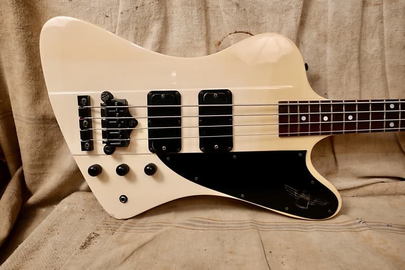 Greco TB-70 Thunderbird Bass 1989 - White | Reverb