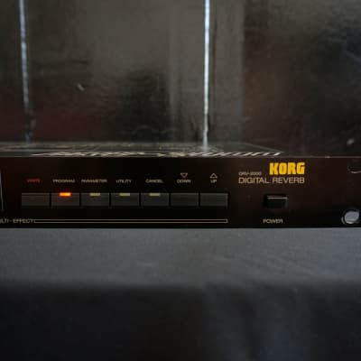 Korg DRV-2000 Vintage 80's Digital Reverb 1U Rack Effects