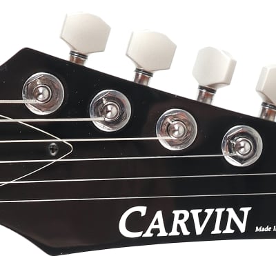 1990s Carvin USA DC-400 Natural Koa Electric Guitar w/ OHSC image 7