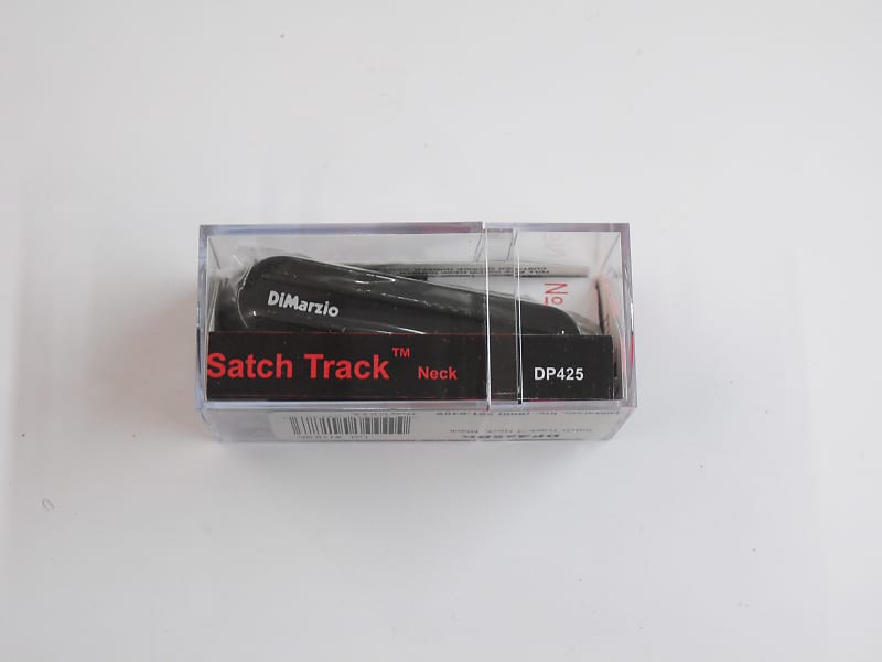 DiMarzio Satch Track Single Coil Neck Pick-up Black DP 425 image 1