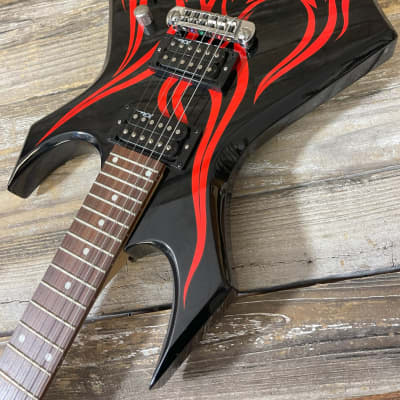 BC Rich KKW Kerry King Warlock - Ghost Flame image 3