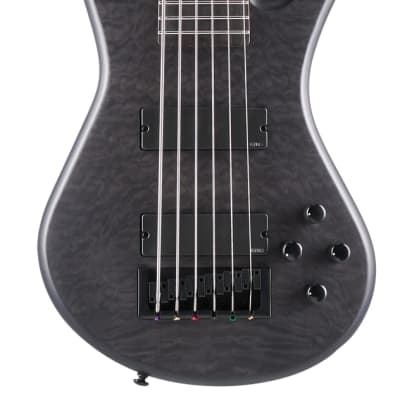 SPECTOR Bassgitarre, NS Pulse 6, 6-Saiter, aktiv, Black Stain Matte for sale