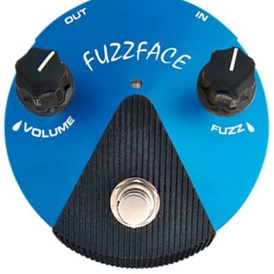 何でも揃う Face Fuzz Dunlop Jim Mini Silicon Blue エフェクター