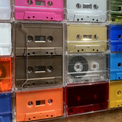 New Type I Colored Casing Audio Cassettes image 3