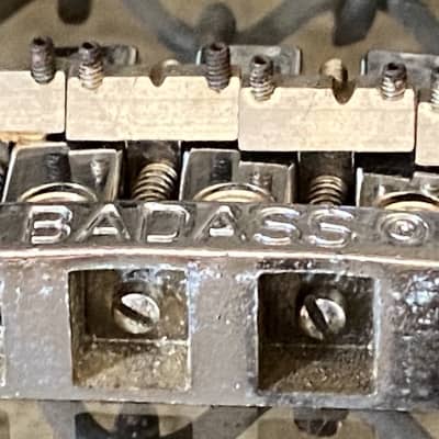 Leo Quan Badass Bass I Bridge 1970'-80's - Chrome image 3