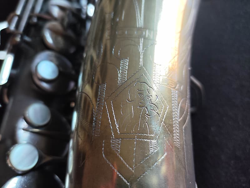 CONN TRANNY 6M 256xxx Alto Sax SILVER GOLDEN BELL, SOUNDS GREAT ALL ORIGINAL image 1