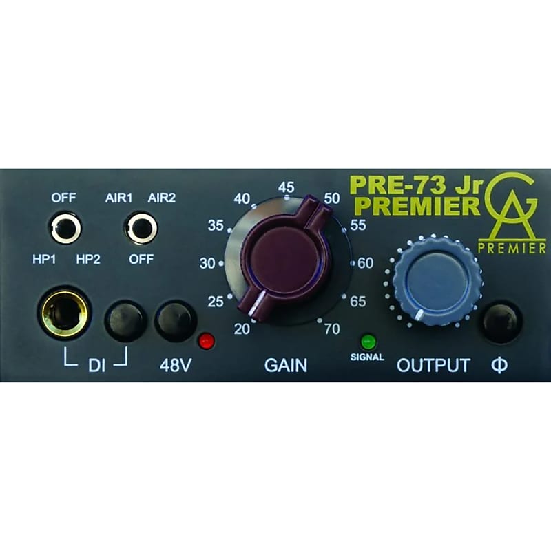 Golden Age Project PRE-73 Jr PREMIER Single-Channel 1073-Style Microphone  Preamp