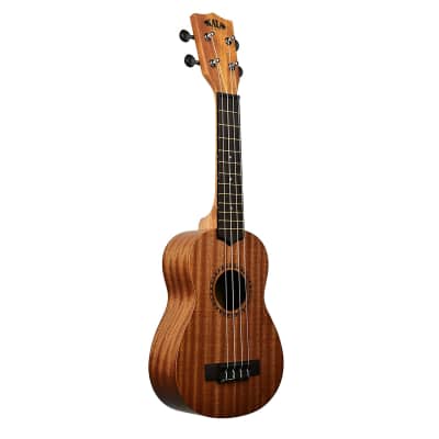 Official Kala Learn to Play Ukulele Soprano Starter Kit, Satin Mahogany – Includes online lessons, tuner app, and booklet (KALA-LTP-S) image 2