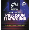 GHS Precision Flatwound Electric Guitar Strings stainless steel set 750 9-42