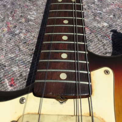 Fender Stratocaster Lefty 1965 Sunburst All original Rare ! image 20