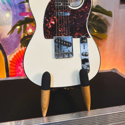 1980s (c) Columbus Series 2 T-Style Electric Guitar in White for sale