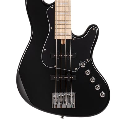 Cort Elrick New Jazz Standard NJS 4, 4-String Bass, Black, Video Demo!, Mint Condition for sale