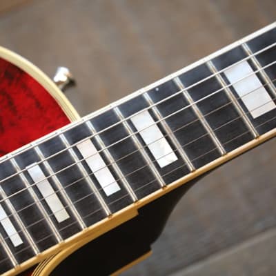 2007 Gibson 1968 Les Paul Custom Reissue Figured Red Tiger Signed by Zakk Wylde + COA OHSC image 9