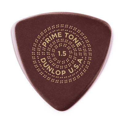 Dunlop 513R1.5 Primetone Tri Smooth 1.5mm Triangle Guitar Picks (12-Pack)