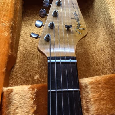1963 Fender Custom Shop w/Flamed Neck* Stratocaster Relic 3-color sunburst "The 63" 2015 image 16
