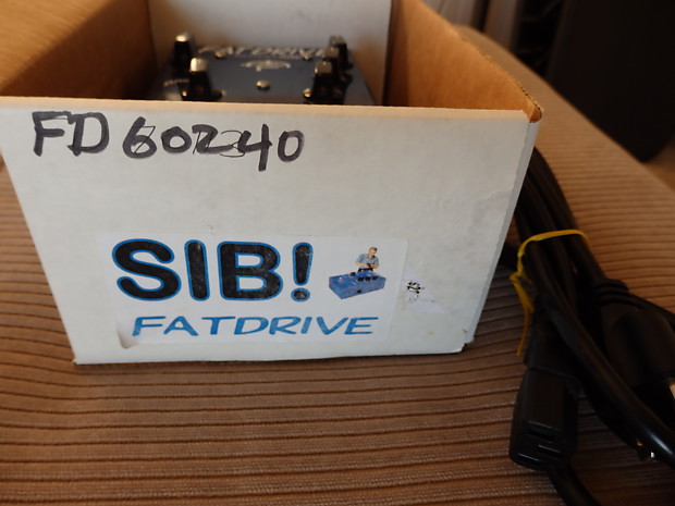 SIB Electronics Fat Drive Blue All Tube Preamp FatDrive