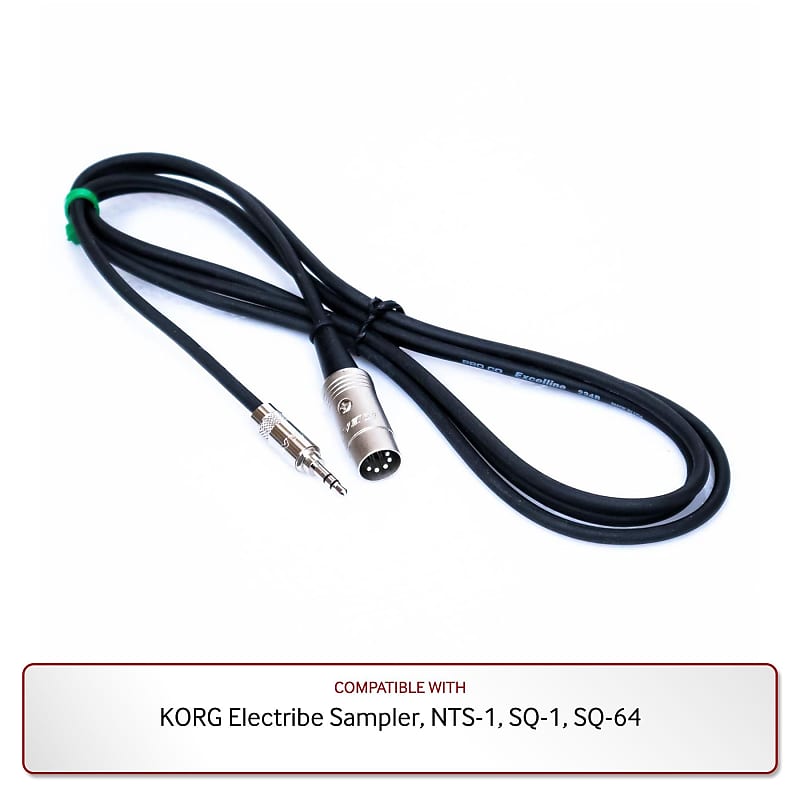 Gotor 5 Pin Din MIDI Female To 3.5mm Male Breakout Cable Midi Female To