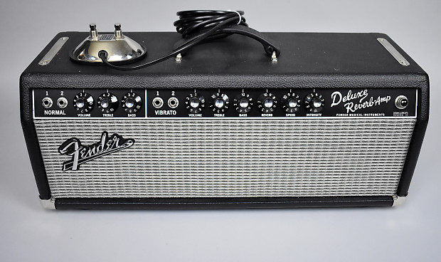 Fender '65 Deluxe Reverb Amp 22 Watt Electric Guitar Tube Head 