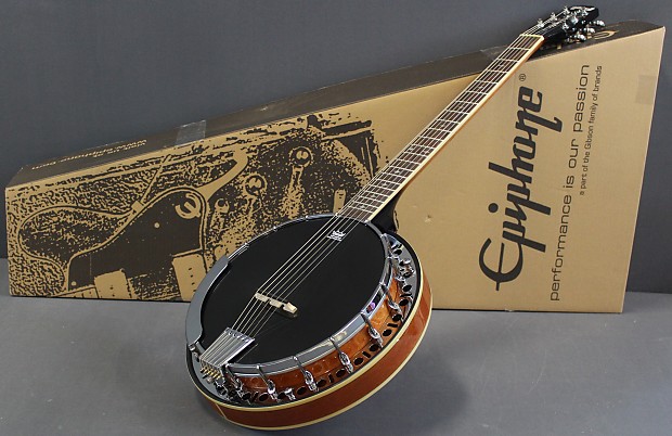 Epiphone stagebird banjo new arrivals