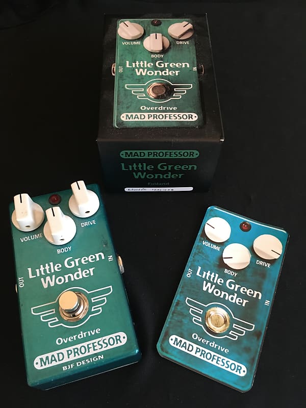 Mad Professor Little Green Wonder Overdrive Pedal | Reverb UK