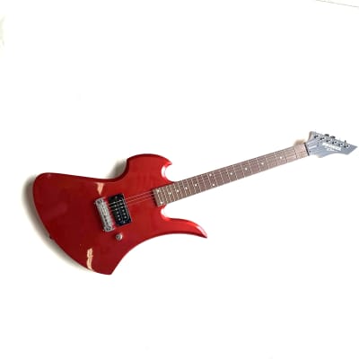 B.C RICH MOCKING BIRD レフティレッド B.C. Rich Bronze Series Mockingbird Red Single Humbucker