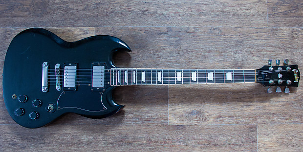 Gession SG 1970s Black - - made by Tokai | Reverb