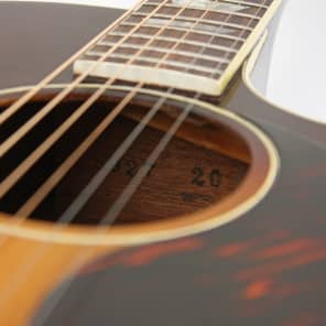 1950 Gibson CF-100 Acoustic Sunburst image 9