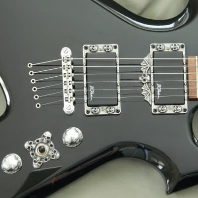 7 SKULL GUITAR PARTS for bc rich warbeast beast guitar knobs pickup rings truss cover ect. kk kkv image 2