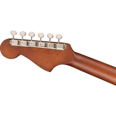 Fender Malibu Player Acoustic Electric Guitar, Walnut Fingerboard, Natural image 6