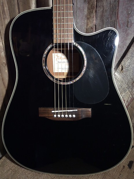 USED TAKAMINE EG531SSC ACOUSTIC ELECTRIC EBONY