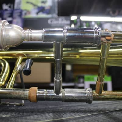 Getzen Eterna II 747 brass tenor trombone image 6