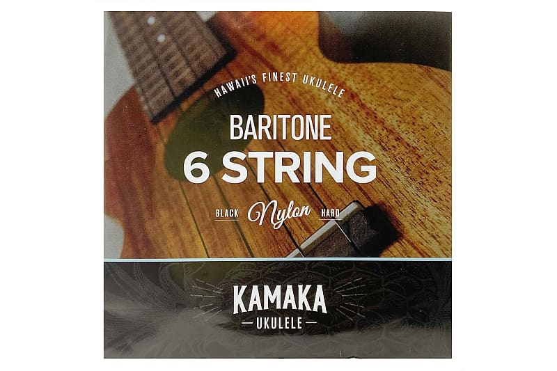 Kamaka S46 6String Baritone Ukulele Strings Reverb UK