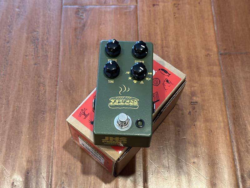 Fuzz Pedal JHS Pedals Muffuletta Army Green « Effektgerät E